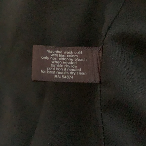 THE LIMITED Black and White Tiny Polka Dot Pattern Pencil Skirt - Picture 4 of 7